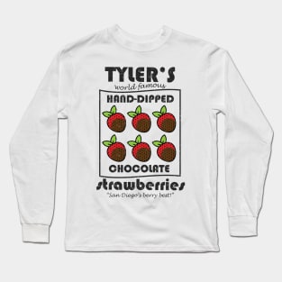 Tyler's Chocolate Strawberries Long Sleeve T-Shirt